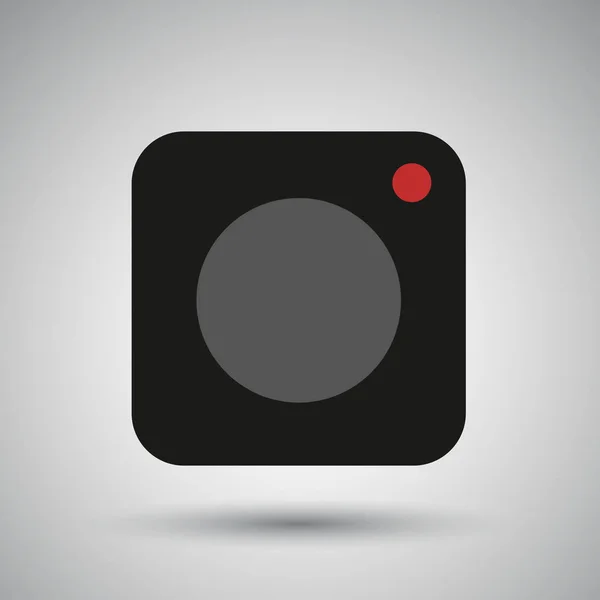 Icono de cámara de acción — Vector de stock