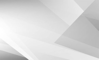 Soyut beyaz ve gri eğimli arkaplan. Yarıton tasarım arka planını şekillendirir.