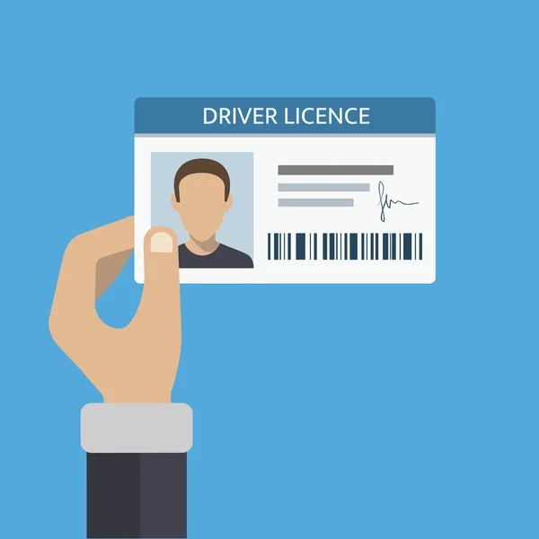 selfie of man holding his drivers lisense selfie of man holding his drivers lisense