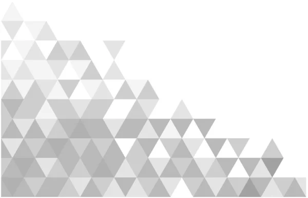 Abstrakte geometrische weiße und graue Farbe Hintergrund. — Stockvektor