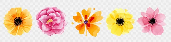 Vector floral bouquet design: jardim rosa pêssego lavanda cremoso em pó pálido flor de cera de rosa. Vetor de casamento convidar cartão Watercolor conjunto elemento designer — Vetor de Stock