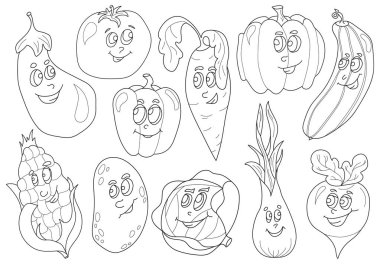 sebze ile boyama kitabı