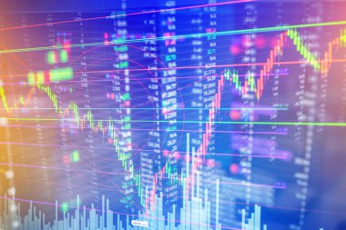 Mum çubuk grafik grafik busi ticaret borsa yatırım