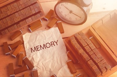 Kağıt, kopya alanı ile tahta ıstampayla tarzında çeşitli