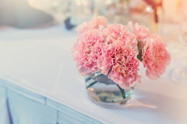 Pembe karanfil çiçek