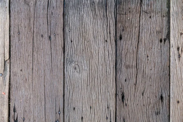 Vanha lankku puinen seinä tausta vaurioitunut aika ja hyönteiset — kuvapankkivalokuva