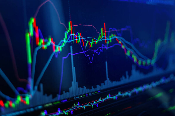 График инвестиционной торговли на фондовом рынке в сфере финансов и инвестиционной концепции
