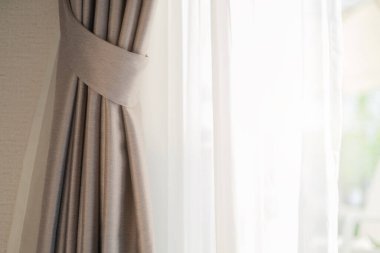 beyaz perde ev tasarımı konsepti