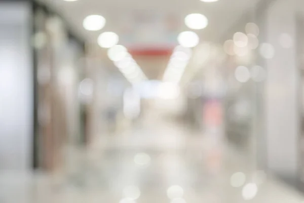 Resumo Fundo Borrão Supermercado Com Prateleira Produto — Fotografia de Stock