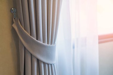 beyaz perde ev tasarımı konsepti