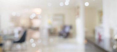 Alışveriş merkezindeki süpermarketin bulanık arkaplan resmi