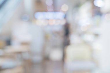 Hastane veya klinik görüntülerindeki koridorun bulanık görüntüsü