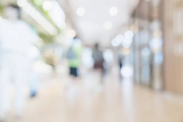 Fondo Imagen Borrosa Abstracta Del Centro Comercial Estante Producción Pantalla — Foto de Stock