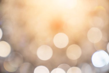 Bokeh kristal ışık avizesinin soyut bulanık görüntü arkaplanı