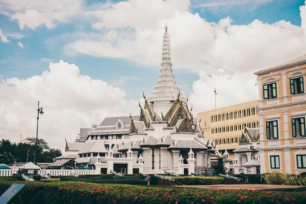 Yaslanan Buda Tapınağı Wat Pho Bangkok Tayland — Stok fotoğraf