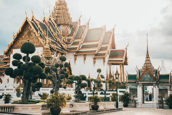 Büyük Kraliyet Sarayı Yaslanan Buda Tapınağı Wat Pho Bangkok Tayland — Stok fotoğraf