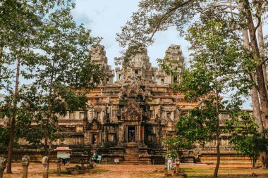 Angkor, Arkeoloji Parkı, Siem Reap, Kamboçya 'nın güzel manzaraları