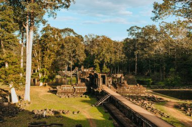 Angkor, Arkeoloji Parkı, Siem Reap, Kamboçya 'nın güzel manzaraları