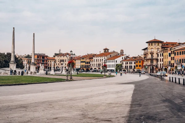 Náměstí Prato Della Valle Padově Itálie — Stock fotografie