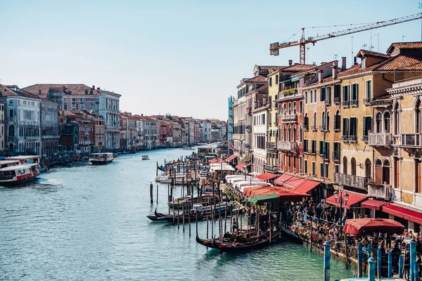 Grand Canal Venice Sunny Day Italy — Stock Photo, Image