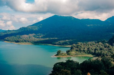 Buyan Gölü, Bali, Endonezya manzarası