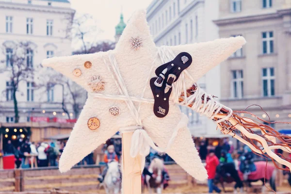 ウィーンのクリスマスの装飾 — ストック写真