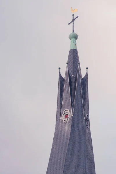 Kostel svatého lambertus v dusseldorf, Německo — Stock fotografie