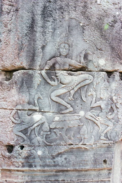 シェムリ アップ, カンボジア - 2015 年 2 月 3 日: アンコール ・ トム。アンコールは、シェムリ アップ、カンボジアで有名な史跡 (ユネスコ世界遺産). — ストック写真