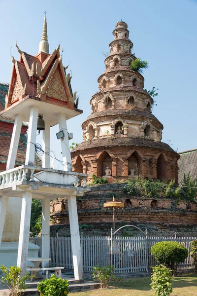 Τσιάνγκ Μάι, Ταϊλάνδη. -15 Φεβ 2015: Ναός Χονγκ Phoung. μια διάσημη ιστορική τοποθεσία στο Τσιάνγκ Μάι, Ταϊλάνδη. — Φωτογραφία Αρχείου