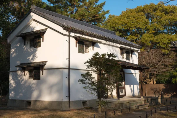 KYOTO, GIAPPONE - 11 gennaio 2015: Kan-in-no-miya residence site of Kyoto Gyoen Garden. un famoso sito storico nella città antica di Kyoto, Giappone . — Foto Stock