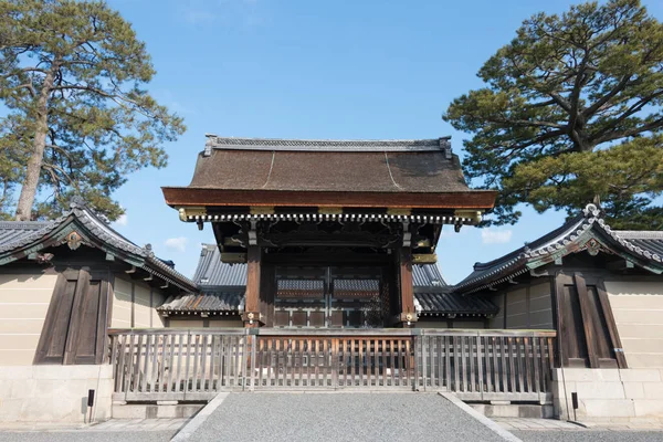 Кіото, Японія - jan 11 2015: Кіото gyoen сад. знаменитий історичної пам'ятки стародавнього міста Кіото, Японія. — стокове фото