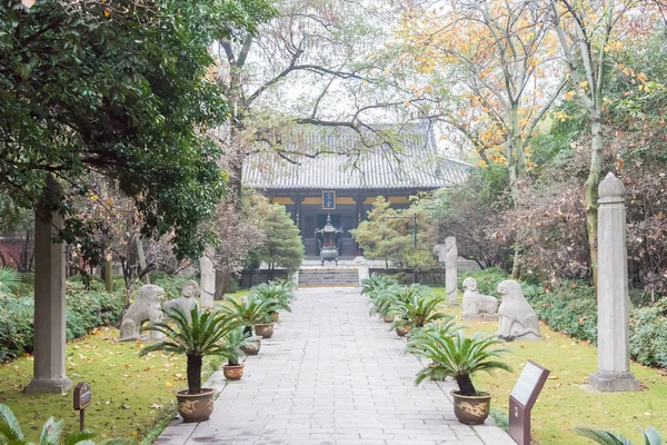 Anhui, Chiny - 21 Nov 2015: Grobowiec Baogong. słynnym historic witryny w Hefei, Anhui, Chiny. — Zdjęcie stockowe