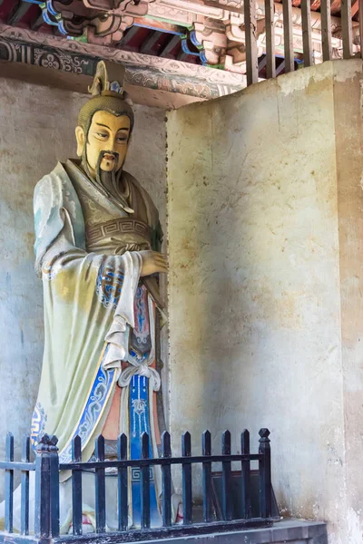 Che-nan, Čína - říj 27 2015: Socha Ma Liang v chrám Guandi Xuchang. slavné historické místo v Xuchang, Henan, Čína. — Stock fotografie