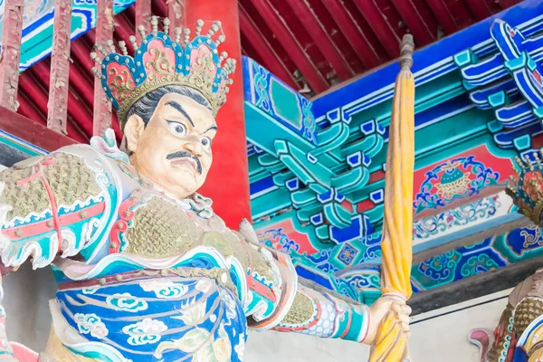 Henan, china - 09.11.2015: Budda-Statuen im Shaolin-Tempel (Weltkulturerbe). ein berühmter historischer ort in dengfeng, henan, china. — Stockfoto