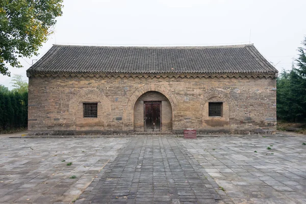 河南中国-2015 年 11 月 5 日︰ Que Gates(Unesco World Heritage site) 太师。著名的历史遗址，在河南省登封市. — 图库照片