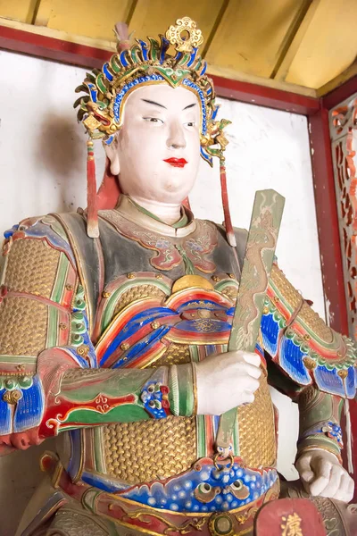 Che-nan, Čína - Říjen 30 2015: Socha Zhuge Shang Nanyang Memorial Temple of Wuhou (Nanyang Wuhouci). slavné historické místo v Nanyang, Henan, Čína. — Stock fotografie