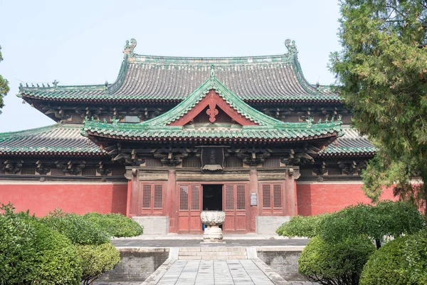 HEBEI, CHINA - Oct 23 2015: Longxing Temple. a famous historic site in Zhengding, Hebei, China. — Stock Photo, Image