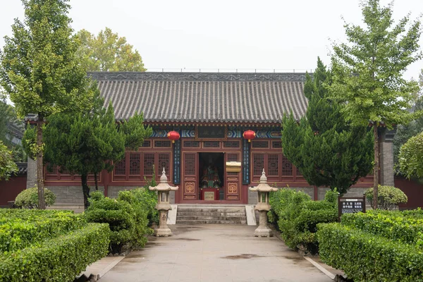 Hebei, China - 23 okt-2015: Zhaoyun tempel. een beroemde historische site in Zhengding, Hebei, China. — Stockfoto