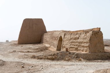 Gansu, Çin - 14 Nisan 2015: Great Wall, Jiayuguan Pass (Unesco Dünya Mirası Sit Alanı). ünlü tarihi bir site içinde: Gansu, China.