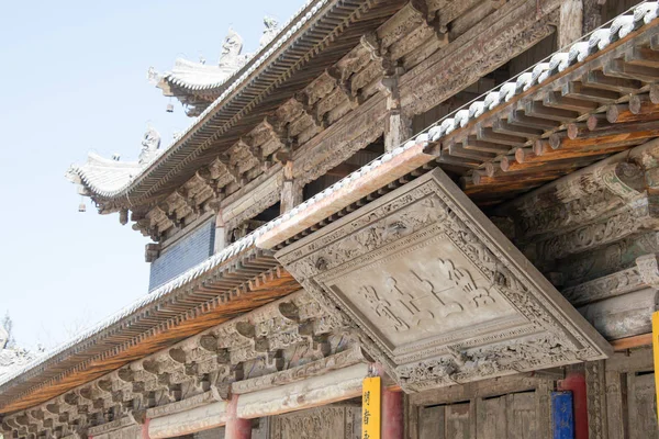 GANSU, CHINE - 10 avril 2015 : Temple Zhangye Budda. un site historique célèbre à Zhangye, Gansu, Chine . — Photo