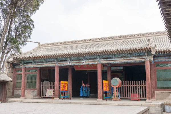 Gansu, Kína - ápr 06 2015: Lu vezér Yamen. a híres történelmi helyszínen Lanzhou, Gansu, Kína. — Stock Fotó