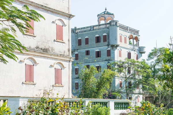 Gunagdong, Çin - 17 Aralık 2015: Zili Köyü (Unesco Dünya Mirası Sit Alanı). Kaiping, Guangdong, Çin için ünlü tarihi bir site.