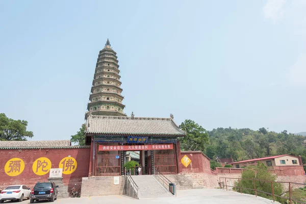 Shanxi, china - 30. August 2015: Guangsheng-Tempel. eine berühmte historische Stätte in hongdong, shanxi, China. — Stockfoto