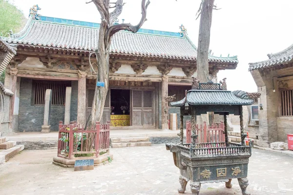 Shanxi, Çin - 28 Eylül 2015: Jingyin Tapınağı. Taiyuan Shanxi, Çin ünlü tarihi bir site. — Stok fotoğraf