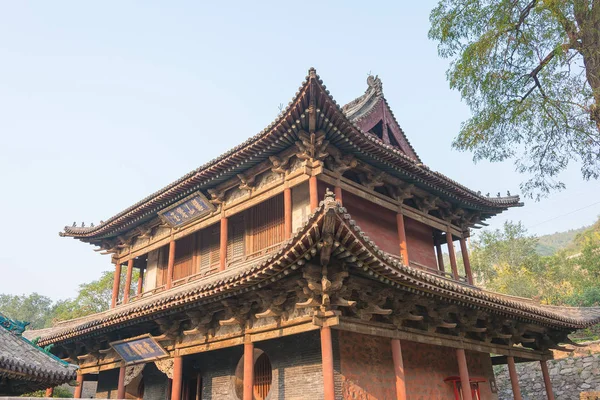 SHANXI, CHINE - 27 septembre 2015 : Temple Jinci. un site historique célèbre à Taiyuan, Shanxi, Chine . — Photo