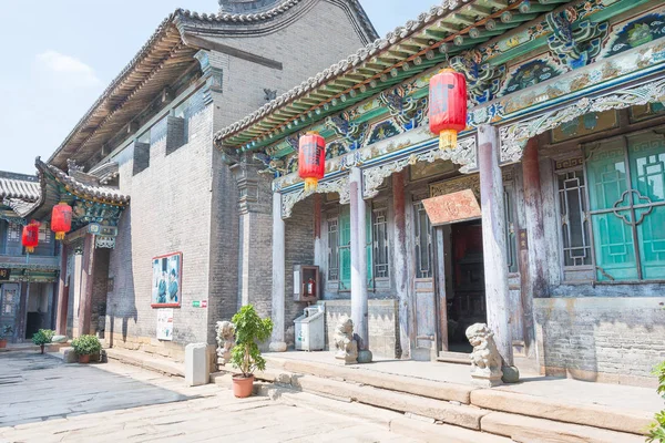 Shanxi, Çin - 07 Eyl 2015: Caojia köşk. ünlü tarihi bir site: Taigu, Shanxi, China. — Stok fotoğraf
