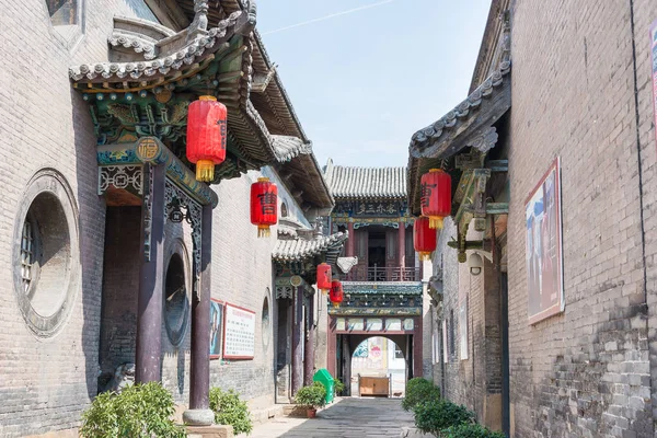 Shanxi, China - Sept 07 2015: Caojia landhuis. een beroemde historische site in Taigu, Shanxi, China. — Stockfoto