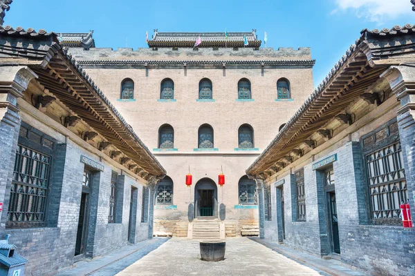 SHANXI, CINA 07 settembre 2015: Caojia Mansion. un famoso sito storico a Taigu, Shanxi, Cina . — Foto Stock