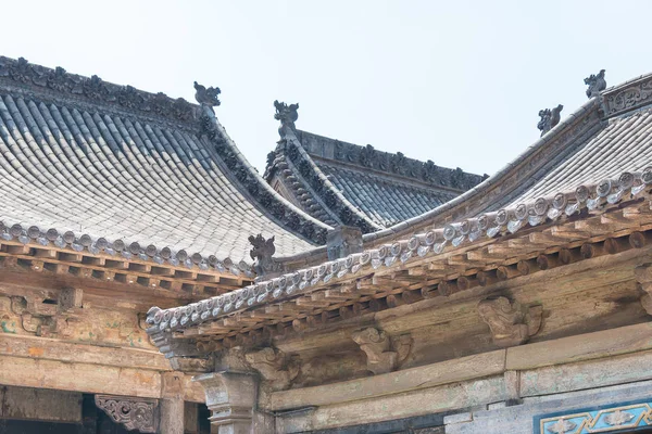 SHANXI, CHINA - 07 de setembro de 2015: Caojia Mansion. um local histórico famoso em Taigu, Shanxi, China . — Fotografia de Stock