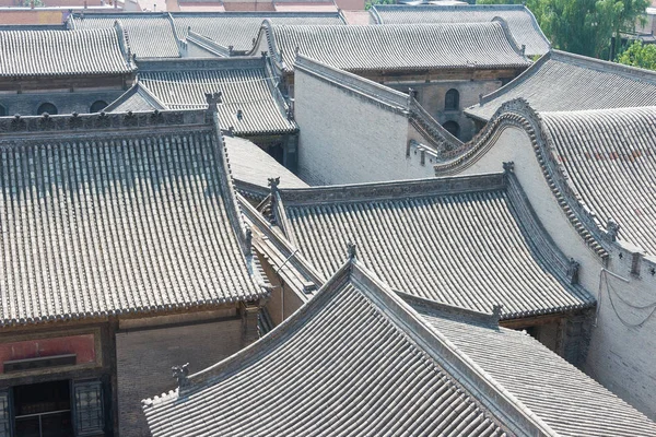 Shanxi, China - Sept 07 2015: Caojia landhuis. een beroemde historische site in Taigu, Shanxi, China. — Stockfoto